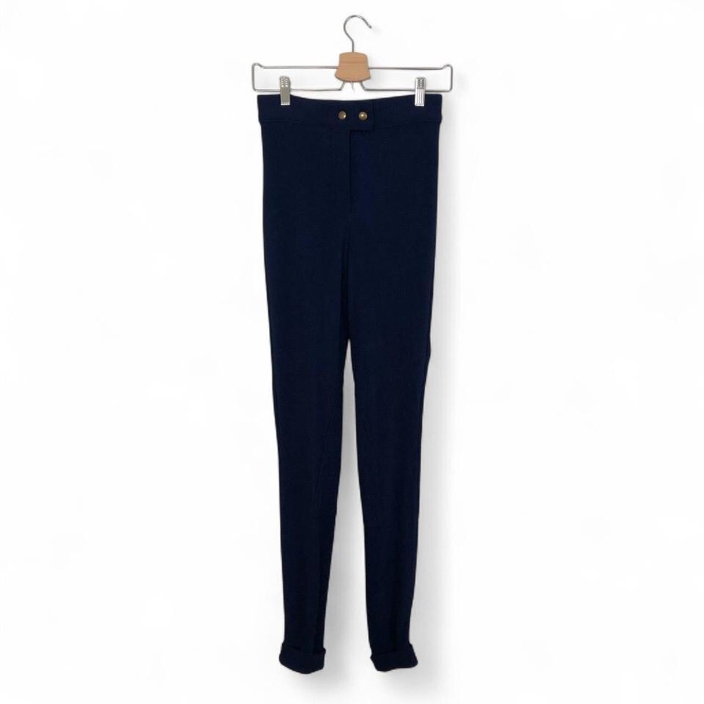Vintage American Apparel Navy High-Waisted Pants